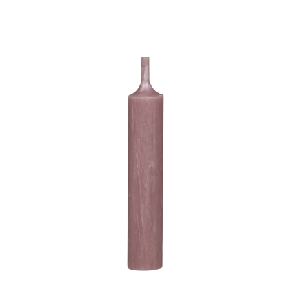 Short Dinner Candle Taupe